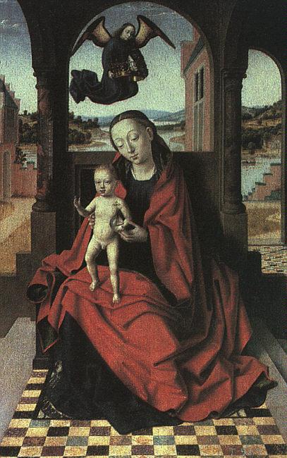 Petrus Christus The Virgin and the Child oil painting image